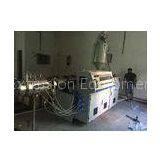 160mm PVC Plastic Pipe Extrusion Machine Conical Twin Screw Extruder
