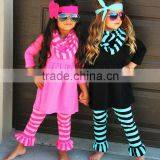 Trendy Girls Embroidery Polka Dots Boutique Kids Wholesale Clothes thumbnail-2