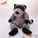 Stuffing Free Dog Toys Plush Raccoon Dog Toy thumbnail-1