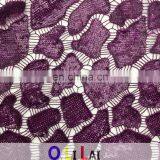 OLF0189 Fuchsia Dress Making Lace Fabric With 3D Sequins thumbnail-1