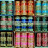 Indian Ladies Wear Metal Bangles - Bollywood Style Metal Bangles - Party Wear Metal Bangle thumbnail-4