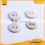 Quality Two Holes Natural River Shell Button for Clothing BN80063 thumbnail-3