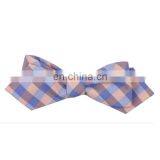 Hand Made of 100% Cotton Old City Checks Self Tie Bow Tie