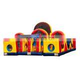 Escape From Alcatraz Inflatable Bouncy Castle Fun City Bounce House Obstacle Course Amusement Park thumbnail-1