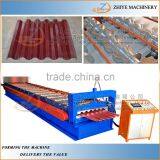 Aluminum Corrugated Metal Roofing Sheet Cold Making Line/Building Materials Full Hard 550 Tiles Cold Forming Machine
