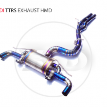 Titanium Alloy Exhaust Pipe Manifold Downpipe is Suitable for Audi TTRS Auto Modification Electronic Valve Whatsapp008613189999301 thumbnail-2