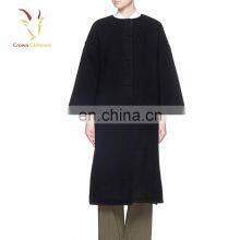 Women Thicken Warm Winter Cashmere Long Coat Ladies thumbnail-4