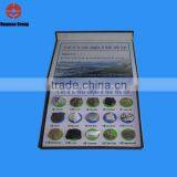 A Set of 15 Rocks Samples of Basic Rock Type Specimen