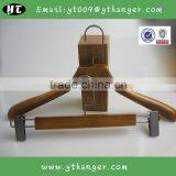 HA6985 Durable Top and Bottom Hanger Wooden Clothes Hanger thumbnail-1