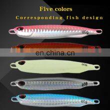 Hot Sale 40g /60g Slow Pitch Jig Fishing Lure Metal Squid Jigging Fishing Lures thumbnail-4