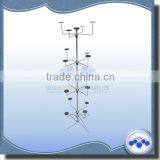 Wholesale Metal Chrome Hat Display Rack for Shop