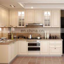 FoShan Manufacturers Europe Modern Style Customized Acrylic Lacquer Shaker Kitchen Cabinet Designs thumbnail-3