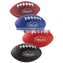American Football Shaped PU Rugby Stress Ball with Custom Print
