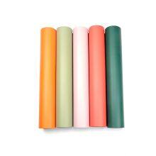 Eco-friendly 72 Inches Sport Waterproof Asana Alignment Eco PU Rubber Custom Logo Yoga Mat thumbnail-1