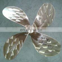 Sand Casting CNC Machined 17 Inch 4 Blades NiBral Bronze Inboard Boat Marine Propeller thumbnail-4
