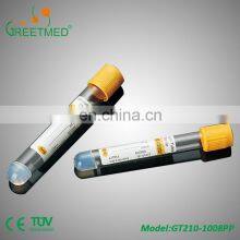 Glass PET Disposable Rubber Stopper Sample Vacuum Non Vacuum Blood Collection Tube thumbnail-4
