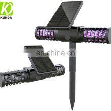 High Voltage Shock Solar Powered UV LED Waterproof Garden Mosquito Killer Light With Solar Powered USB Charging thumbnail-1