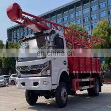 200m Truck mounted chassis type water well drilling machine 3800mm wheelbase, 4*2, 95 KW 125KW