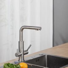 3 in 1 Stainless steel disinfection faucet for kitchen and drinking