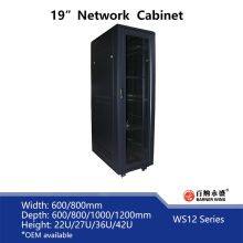 Factory OEM 19inch Network Server Cabinets WS12 Server Racks 22U/42U for Network thumbnail-4