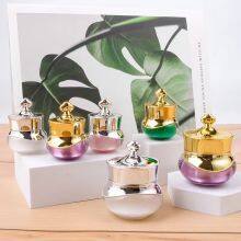 Acrylic Luxury Cream Jars Cosmetic Jars 10g 20g 50g Lids Glass Jar With Screw Top Lid High Quality thumbnail-5