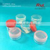 Mini Cosmetic Cream Jar, Clear Facial Cream Jar, Plastic Jar 10ml 15ml 20ml thumbnail-3