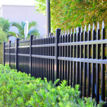 Zinc Steel Guardrail Construction Site Municipal Outdoor Garden Community Villa Fence Guardrail Isolation Fence Zinc thumbnail-1