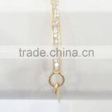 FASHION METAL WIRE CROSS CHARM BRACELET thumbnail-2