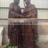 3.6m High Bronze Saint Statue