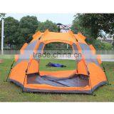 Travel Sport Earthquake Caulking Double Hexagonal Hiking Foldable Sun Beach European Camping Tent thumbnail-2