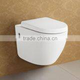 Floor Mounted Two Piece Ceramic Bathroom Toilet thumbnail-3