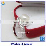 2014 China JL Jewerly Fashion Ladies Pearl 925 Sterling Silver Ring thumbnail-1