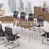 Rectangular Wooden Melamine Boardroom Meeting Table (SZ-MT080) thumbnail-3