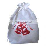 PP Non Woven Drawstring Christmas Gift Bag thumbnail-1
