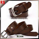 china manufacturer custom cow leather mens belts