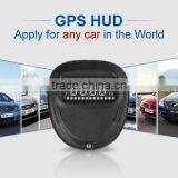 A1 2.0 Inch Car GPS HUD Head Up Display Vehicle-mounted Security System, Support Speed & Real Time & Altitude & Over Speed Alarm thumbnail-3