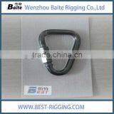 Black Plating Paint Delta Quick Link,triangle Quick Link ,metal Quick Link in Carabiner Manufacturer
