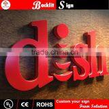 Perfect Welding Stainless Steel Letter Business Hours Sign