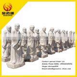 eighteen arhats large stone buddha statue