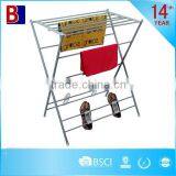 Fashion Powder Coating Metal Folding Cloth Stand thumbnail-1