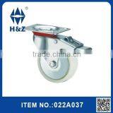 White PU Industrial Casters and Wheels