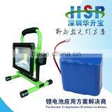 7.4V/8.8Ah 18650 li Ion High Rate Rechargeable Battery for Flood Light thumbnail-1