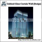 Modern Design Unitized Curtain Wall