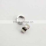 Top Quality 15*15mm Silver Stainless Steel Fashion Stud Earrings thumbnail-2