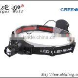 Super Bright Rechargeable High Power LED Headlamp Aluminum LED Headlight thumbnail-1
