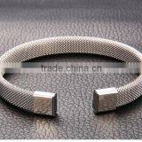 2016 Mesh Stainless Steel Fashion Jewelry Magnetic Bracelet/Bangle thumbnail-1