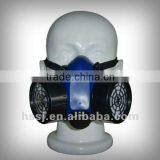 2016 Cheap Chemical Gas Mask Half Face Chemical TPR Frame Double Activated Carbon Filter Gas Mask