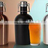 Stainless Steel Beer Growler 64 Oz, 2L Vacuum Beer Pot thumbnail-6