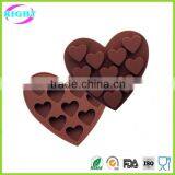 Heart Shape Silicon Chocolate Moulds