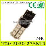 Led Motorcycle Accessories 5050 Smd Led T20 7440 7443 Auto Bulb
